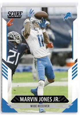 2021 Score #135 Marvin Jones Jr. - Image 1 of 2