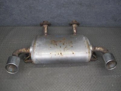 09-12 NISSAN Z34 370Z REAR EXHAUST MUFFLER W TIPS ASSEMBLY 20100-1EH0A OEM - Image 1 of 4