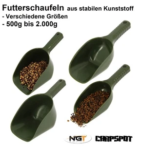 Futterkelle Cuchara para Alimento Pala de Basura Mano - Perfecto Para Anfüttern - Imagen 1 de 11