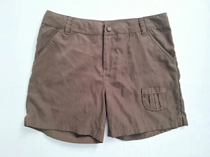 REI girls green polyester boyfriend shorts slash pockets size 14 - Picture 1 of 2