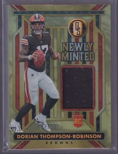 2023 Gold Standard Dorian Thompson-Robinson #NM-10 Newly Minted Memorabilia /399 - Picture 1 of 2