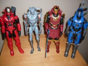 Lot of 4 Halo Action Figures 12-inch (1/6 scale) with Weapons