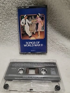 Songs of World War II cassette 1990 - Picture 1 of 2