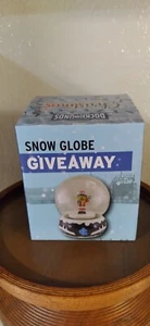 NEW Lake Country DockHounds Mascot Snow Globe Louie B. Sluggin 2024 SGA - Picture 1 of 8