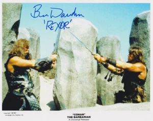 BEN DAVIDSON signed CONAN THE BARBARIAN 8x10 mit coa ARNOLD SCHWARZENEGGER Proof - Bild 1 von 1
