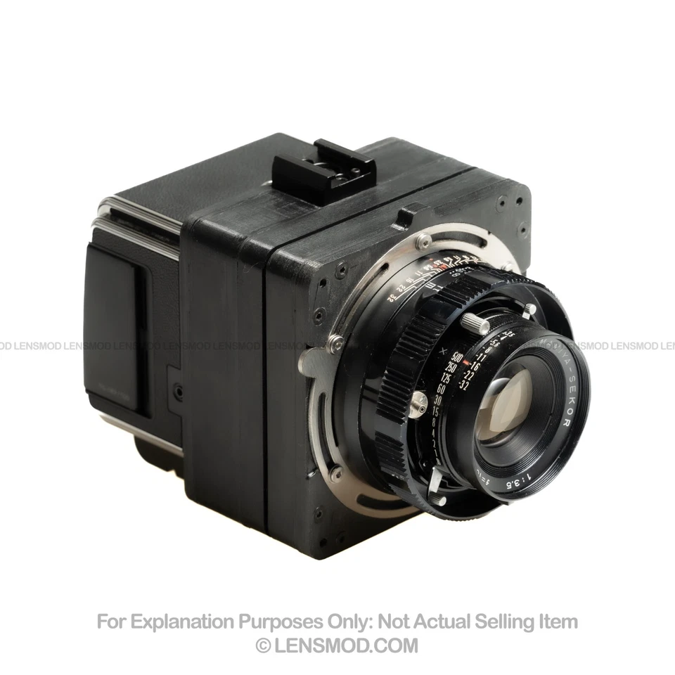 Adapter Body for Mamiya Press Lens and "CFV" Digital Back - Image 1 of 4