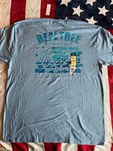 Original REALTREE Fishing T-Shirt Gr. XL mit Front -& Backprint USA Flagge NEU - Bild 1 von 5