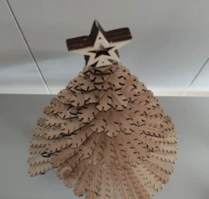 ALBERO DI NATALE 2024 IN LEGNO ARTIGIANALE novità - 6 misure disponibili - Foto 1 di 13