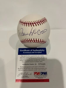 Willie McCovey Autographed Official MLB Baseball PSA/DNA Giants - Picture 1 of 6