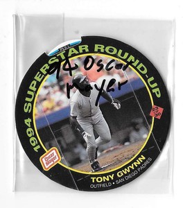 1994 Oscar Mayer Round-Ups - SAN DIEGO PADRES Team Set
