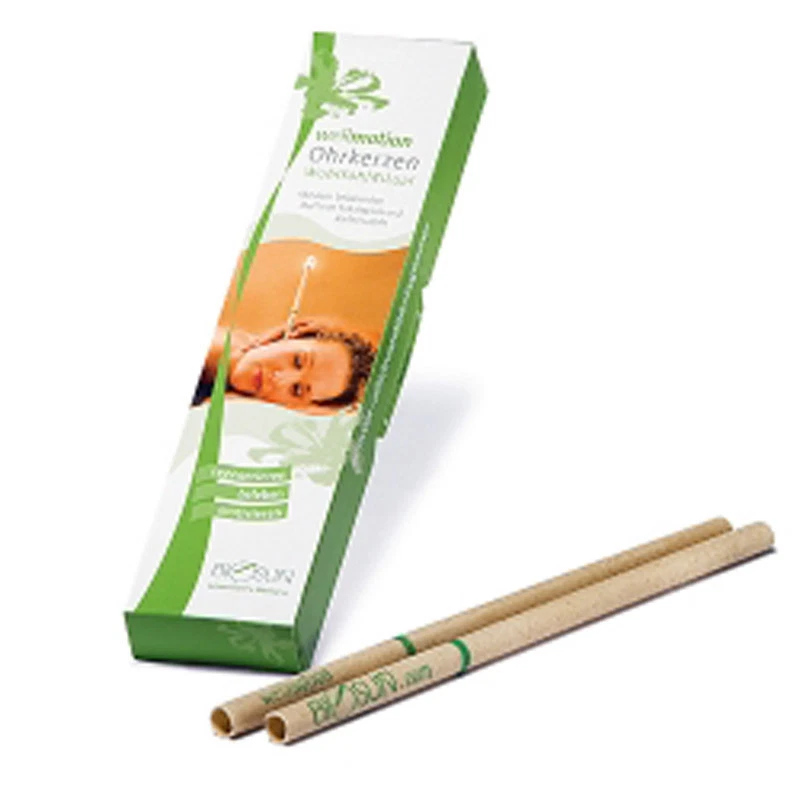 BIOSUN Ohrkerzen wellmotion mit Bienenwachs und Dalimar Filter (2 Stück)