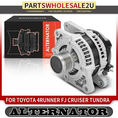 Alternator for Toyota 4Runner 2010-2013 FJ Cruiser 2010-2014 4.0L 12V 100A CW 7G - Image 1 of 4