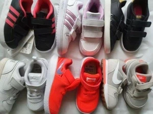 Neu adidas Nike Gr21-22/23,5-25/26-28/29-30/31 Kinder Sportschuhe Nur 1 Paar - Bild 1 von 12