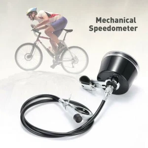 Vintage Style Bicycle Bike Speedometer Analog Mechanical Odometer with Hardware - Picture 1 of 12