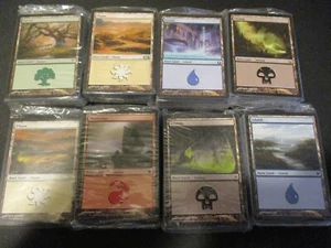 Magic the Gathering Vintage Modern Sealed Land Sets, Coldsnap, Time Spiral, + - Picture 1 of 6