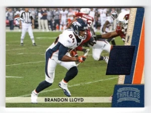 Brandon Lloyd 2011 Panini Threads Jerseys Prime #43 (74/99) - Picture 1 of 2