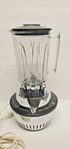 Hamilton Beach Mixer Art Deco Schwarz & Chrom Modell 215 Deluxe Liqui-Mixer - Bild 1 von 7