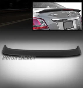 REAR TAIL TRUNK DECK SPOILER WING W/LED BRAKE LAMP FOR 13 14 15 ALTIMA SEDAN 4DR - Bild 1 von 4