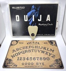 Vintage OUIJA Mystifying Oracle Board Game Original Box William FULD Planchette - Picture 1 of 21