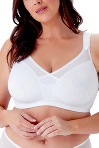 Berlei White Bra B525 Beauty Minimiser Non Wired Bra Minimiser Bra Soft Cup Bra - Picture 1 of 3