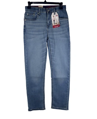 Jeans Levi's 514 Calce Recto Niños Talla 14 Regular Cintura Ajustable Denim NUEVO Foto 1 de 4