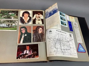 Vintage Elvis Presley X-Lg Scrapbook Newspaper, Tabloids, Magazines Memorabilia - Picture 1 of 17