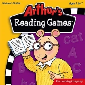 Arthur's Reading Games Edutainment Packed Ages 5-7 Learning Company New Sealed - Afbeelding 1 van 5