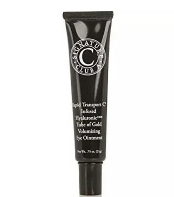 Signature Club A Rapid Transport C tubo hialurónico infundido de ungüento para ojos dorado  Foto 1 de 3