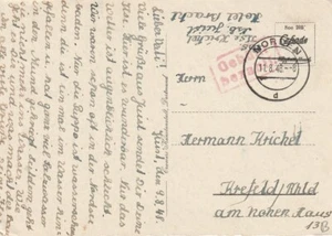 ALEMANIA: Gebür Bezalt, postal, mañana 1948. - Imagen 1 de 1