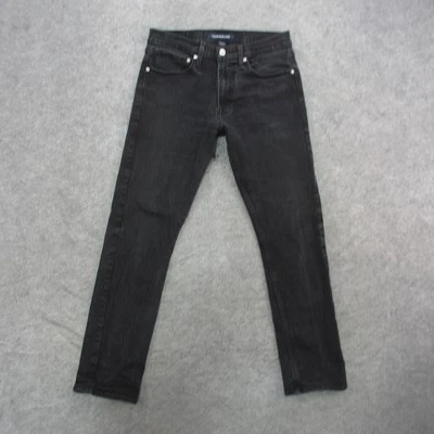 Calvin Klein Jeans Mens Jeans 31x32 Black CKJ 035 Straight Leg Denim Classic - Image 1 of 4