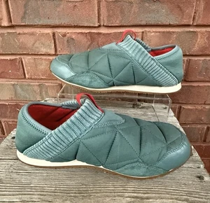 Teva ReEmber Woman’s Size 9 Slip On Quilted Slippers Shoes Helix Green 1018225 - Picture 1 of 14