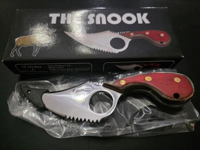 BRAND NEW IN BOX Frost Cutlery The Snook Surgical Steel 4" Blade Skinner Knife - Image 1 of 4