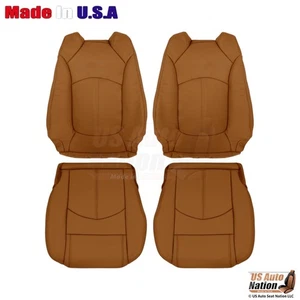 2013 2014 Chevy Traverse Front Driver Passenger Genuine Leather Cover Mojave - Bild 1 von 12