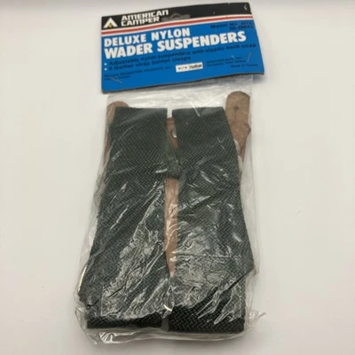 Tirantes de vadeador de nailon American Camper Deluxe Foto 1 de 4