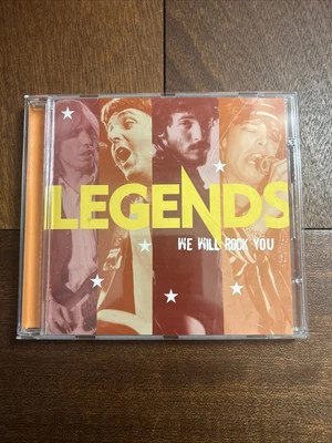 Various – Legends: We Will Rock You - 2004 - Time Life Music 8459-2 VERY GOOD CD Foto 1 de 4