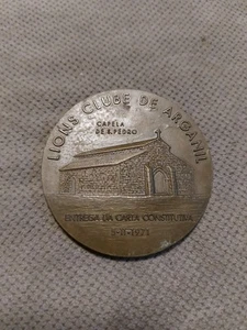 LIONS INTERNATIONAL Portugal District 115 Bronze Medal Arganil Capela S. Pedro - Imagen 1 de 3
