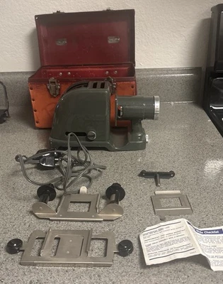 Proyector de diapositivas Birdie + Estuche rígido Fuji Proyector de diapositivas de película fotográfica Foto 1 de 4