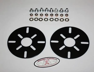 ATV Front Wheels Universal (Slotted Holes) Conversion Kit (4 bolt patterns) - Picture 1 of 10
