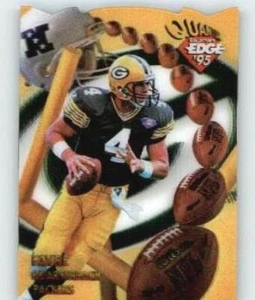 1995 Collector's Edge EdgeTech Quantum Motion Die Cuts #21 Brett Favre Packers - Picture 1 of 2