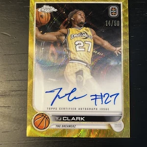 2022-23 Topps Chrome OTE Overtime Elite - Chrome Autographs Gold Wave /50 - Picture 1 of 2