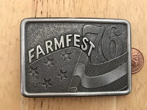 Lewis Buckles Chicago Farmfest buckle Limited Edition VGC Agriculture buckle - Picture 1 of 7