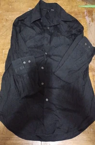 Theory langärmliges schwarzes Button-Down-Hemd – S - Bild 1 von 2