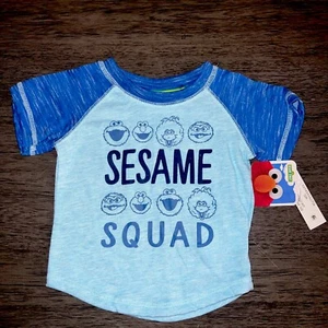 Sesame St Boys Sesame Squad T-shirt 3T NWT - Picture 1 of 3