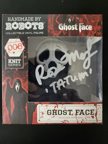 Handmade By Robots Ghost Face Autographed By Rose McGowan - JSA Certified 697 Cover