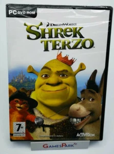 SHREK TERZO PC GAMES COMPUTER GIOCO NUOVO PER Italiano PAL DI DA X BAMBINI 3 - Bild 1 von 2