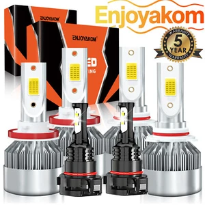For Chevrolet Silverado 1500 2007-2015 6Pcs LED Headlight Bulb + Fog Light Kit - Picture 1 of 11