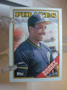 1988 Topps Baseball Card   #450 Barry Bonds   (10684) - Picture 1 of 2