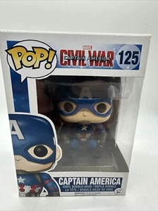 Funko Pop The Avengers Captain America Civil War 125 Marvel - Picture 1 of 6