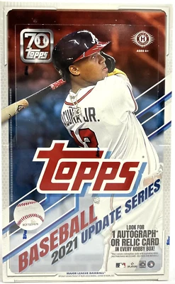 2021 ToppsUpdate Series Baseball Factory Sealed Hobby Box - Image 1 of 4