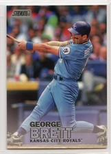 2016 Topps Stadium Club Baseball - #180 - George Brett - Kansas City Royals